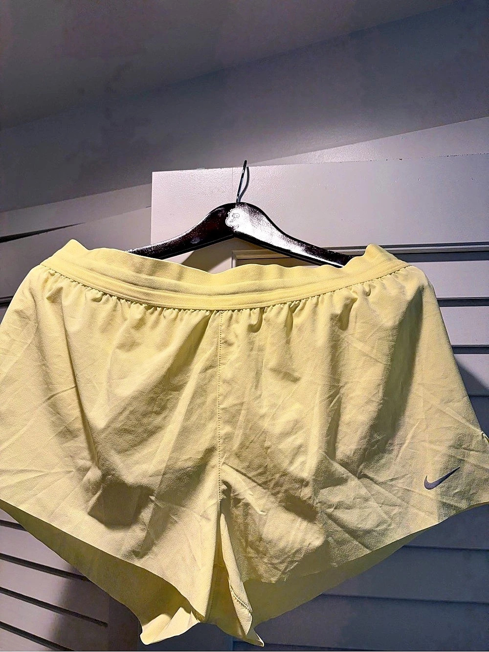 Nike Sportswear Tempo Athletic Shorts in Yellow Size Large NWT